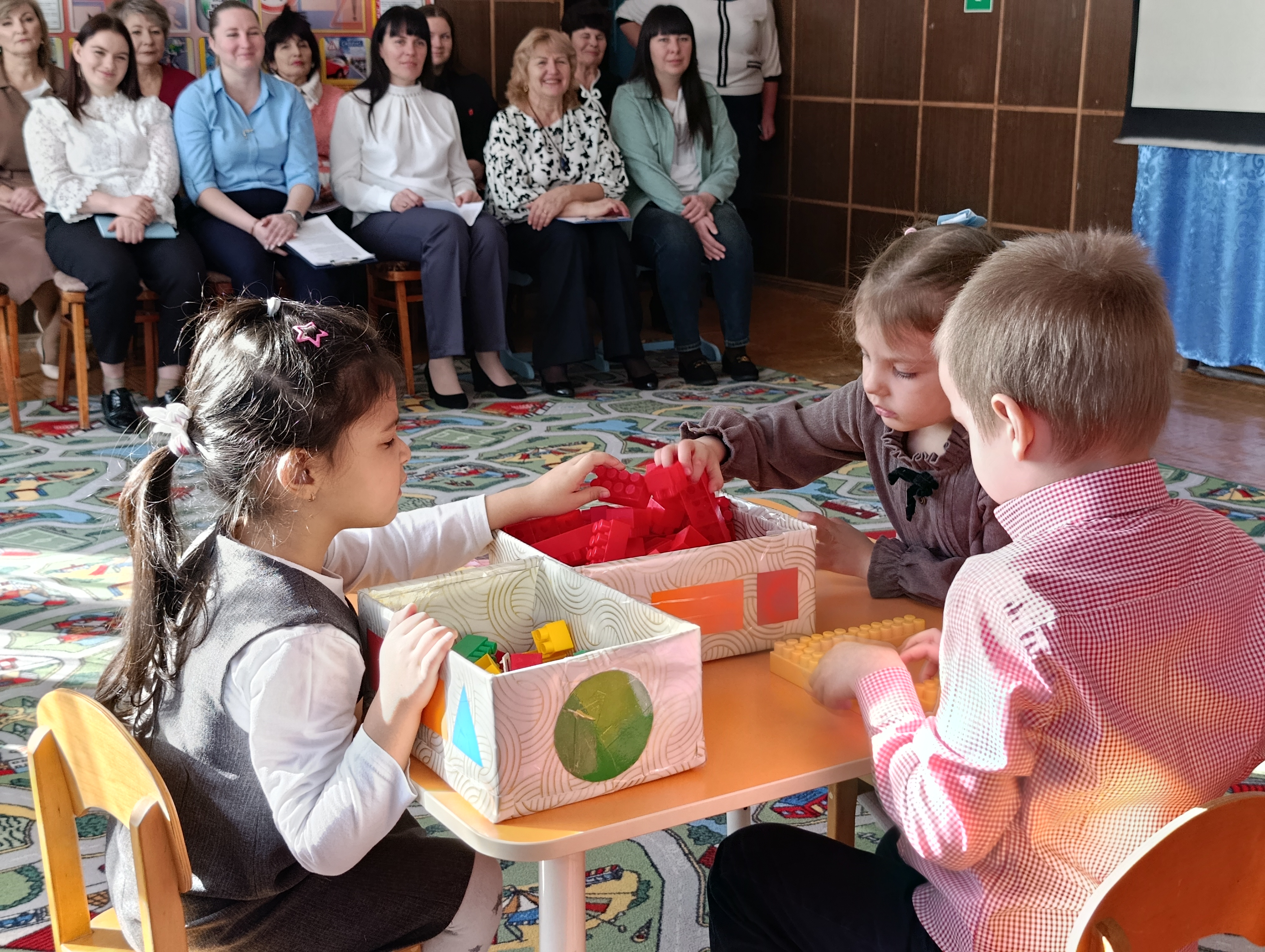 Рабочая встреча воспитателей Обливского района